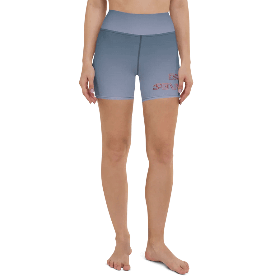 Galactic Gradient Yoga Shorts product image (2)
