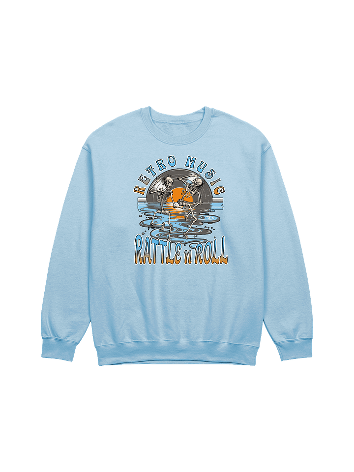 Retro Music Rattle n Roll Skeleton Dance Sweatshirt product image (1)