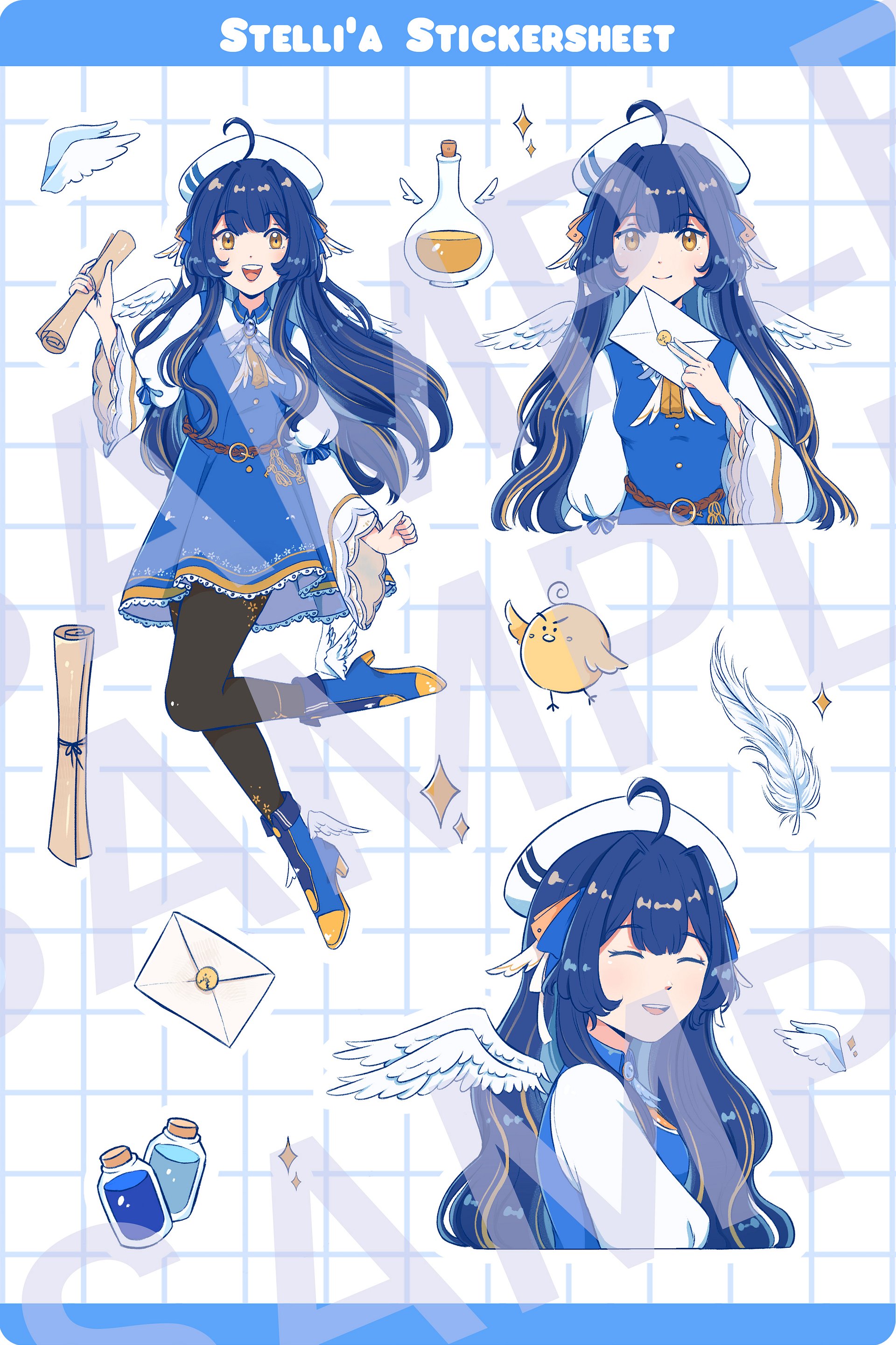 Quest Delivery Sticker Sheet! product image (1)