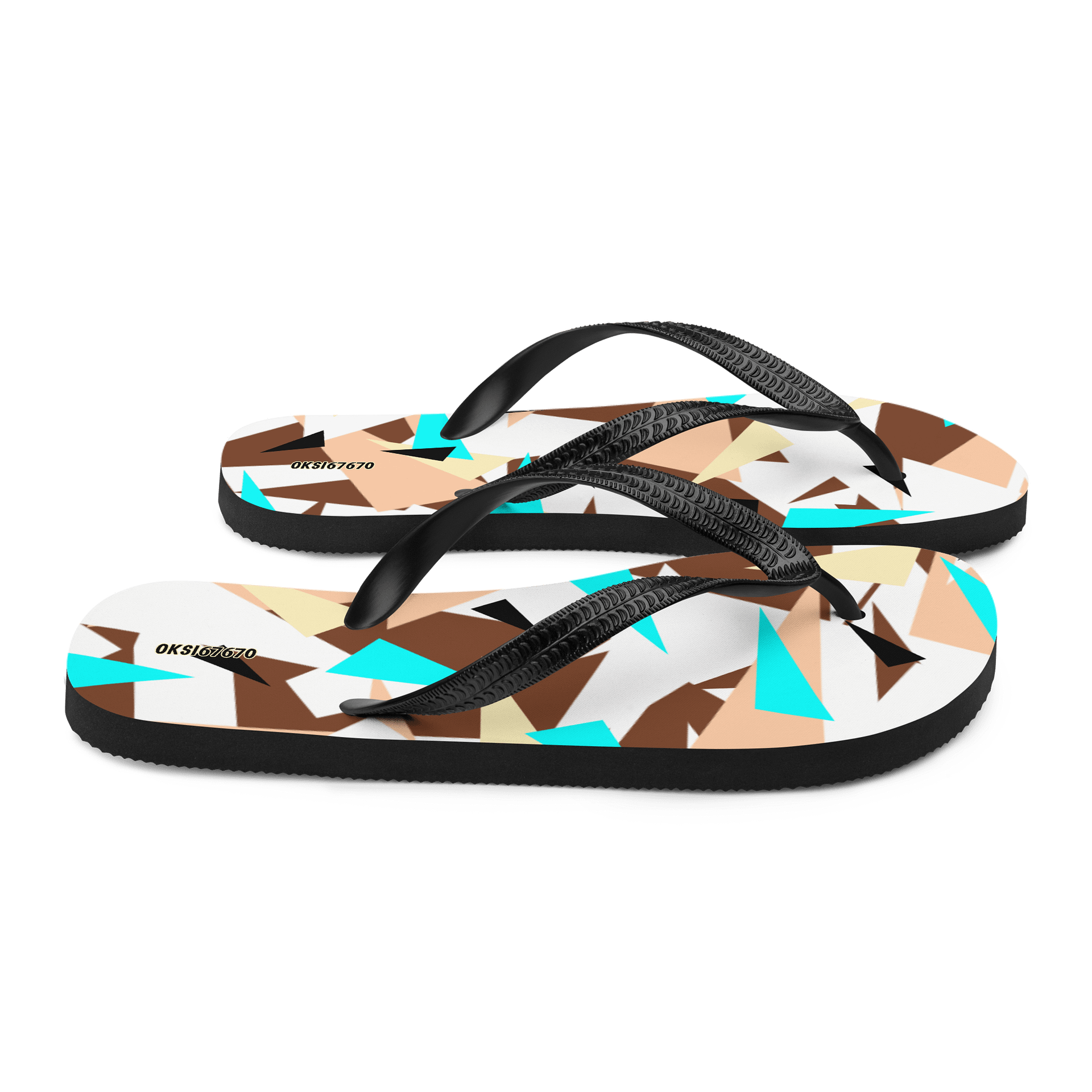 Geometric Bliss Flip-Flops product image (6)