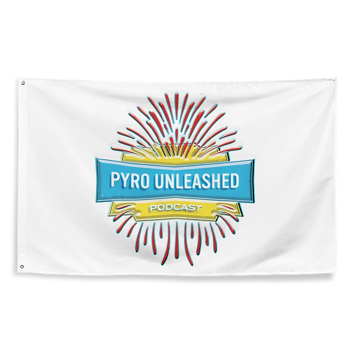 Pyro Unleashed Podcast Flag product image (2)