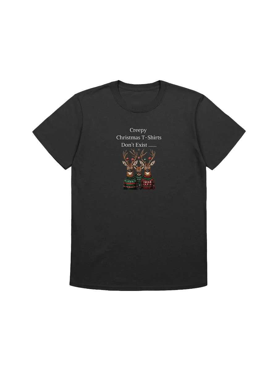 Creepy Christmas Reindeer Unisex T-Shirt product image (2)