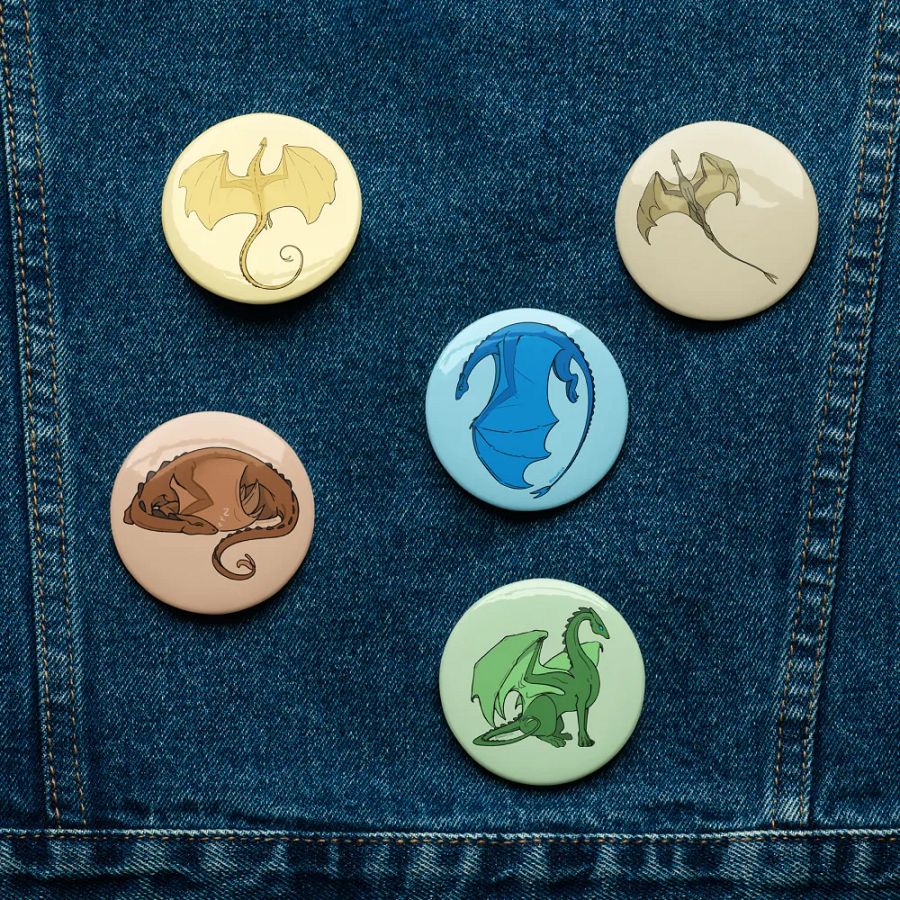 Dragon Buttons (2.25