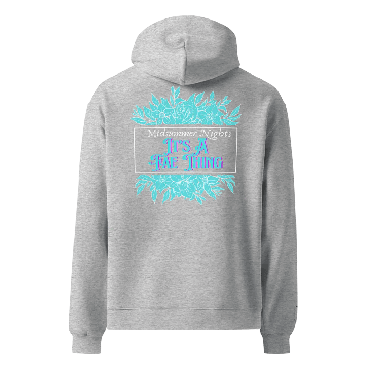 Fae Floral Vibes Unisex Oversized Hoodie product image (1)