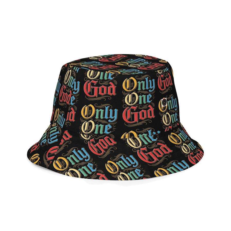 Only One God Bucket Hat By Chilly Palmer D.C.E.L. product image (3)
