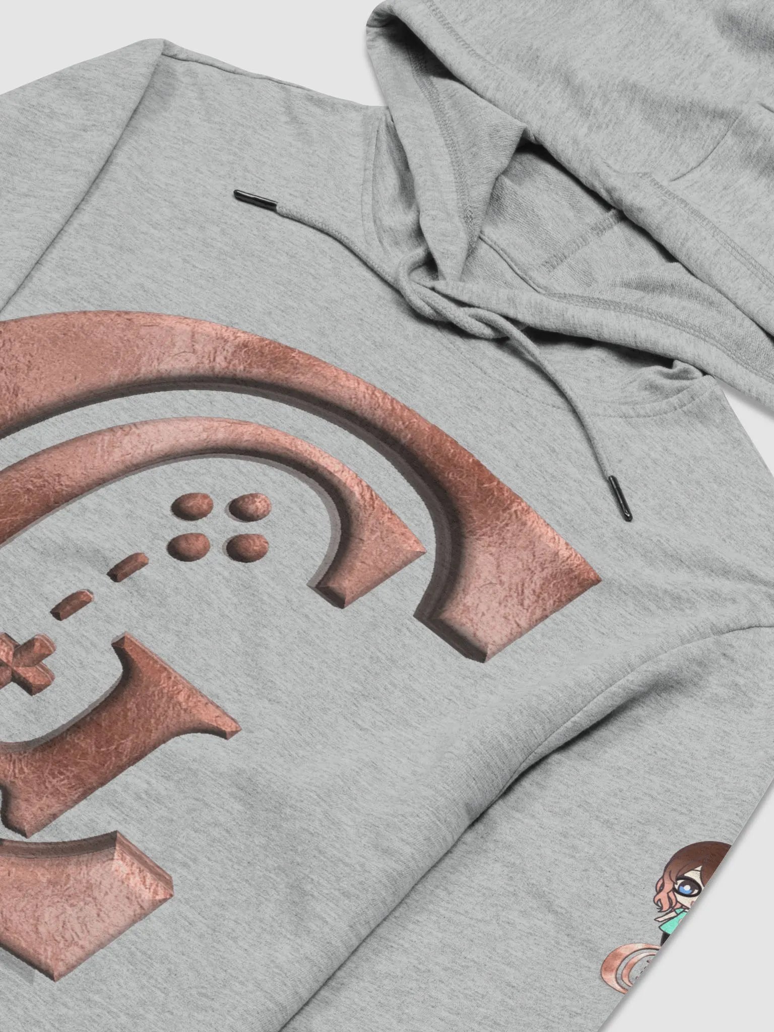 Ultra Rose Gold Cimmarian Lightweight Hoodie product image (6)