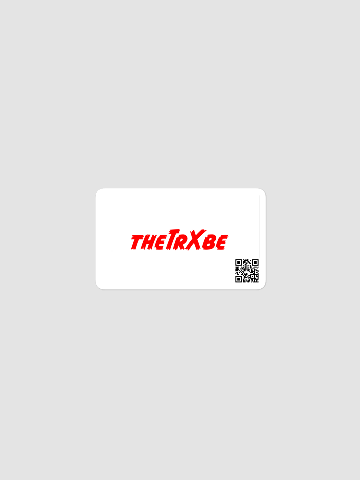 [#theTrXbeApparel] Bubble-free stickers product image (1)