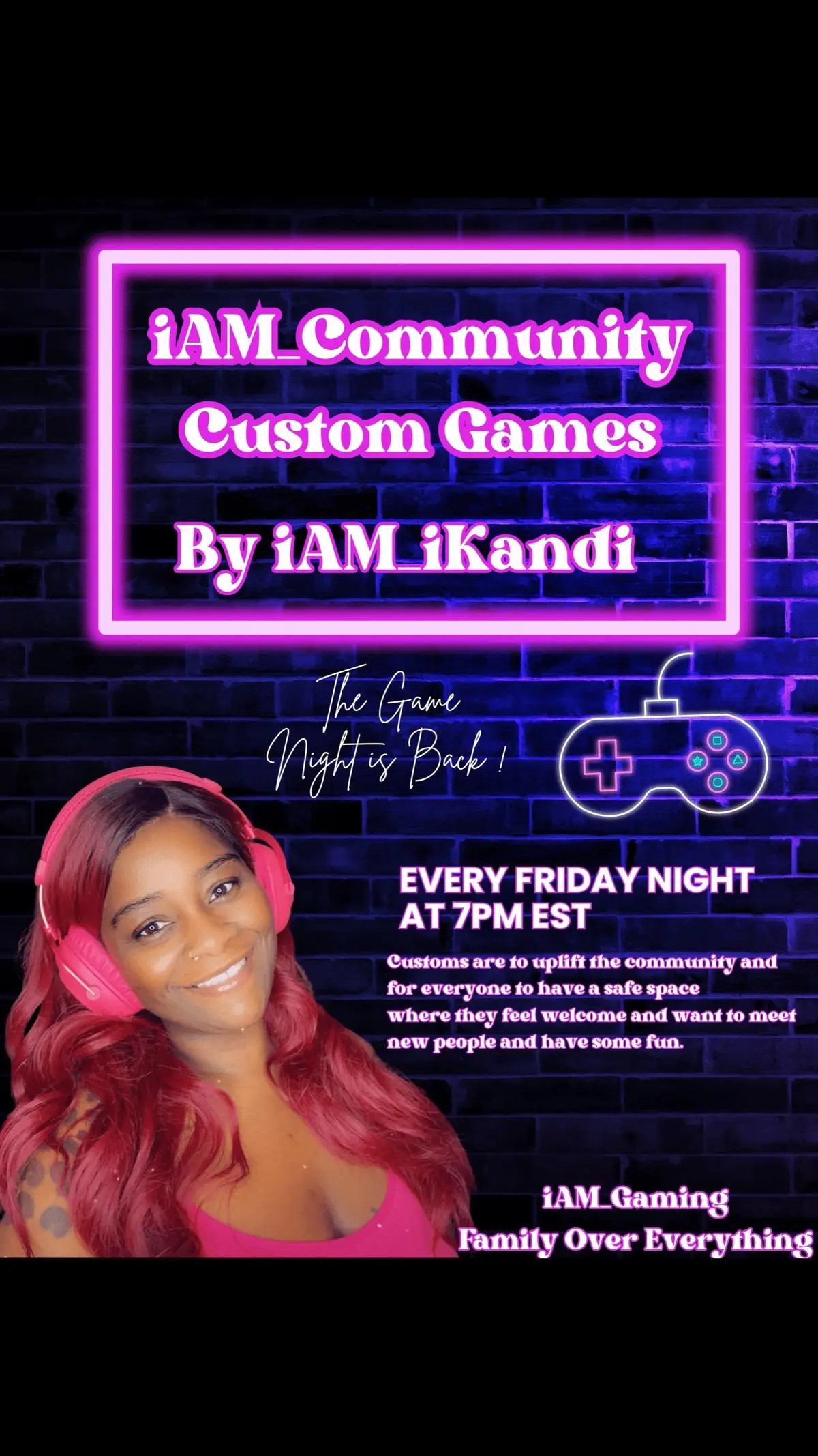 Tonight on the purple app we need 30 for BR 6pm cst ill also be libe on my new page @iAM_iKandi_Gaming so make sure yall go follow if you havent already #iamgaming #fyp #apexlegends #blackgirlgamer #apexlegendsclips 