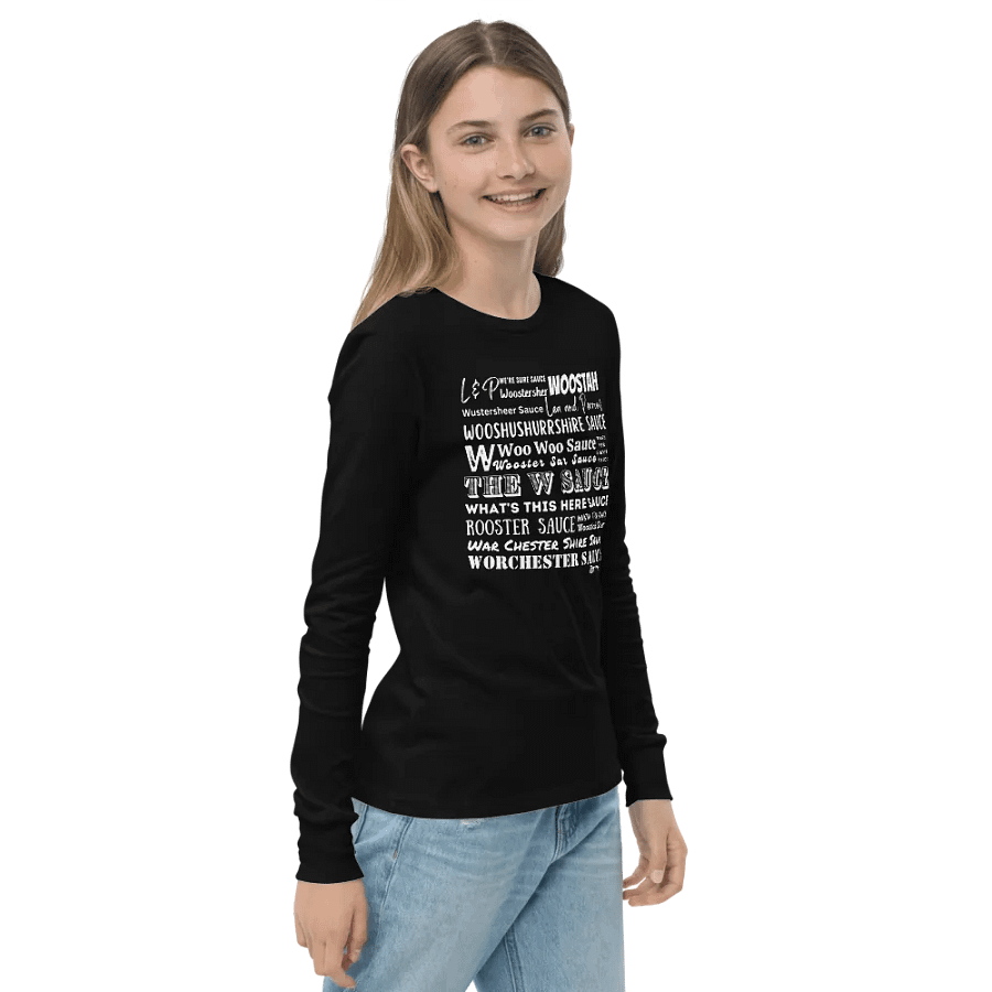 The W Sauce Long Sleeve Kids product image (6)