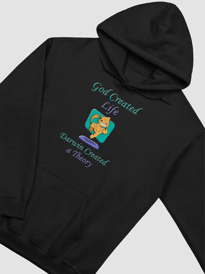 God and Darwin Cat Dance Hoodie product image (6)
