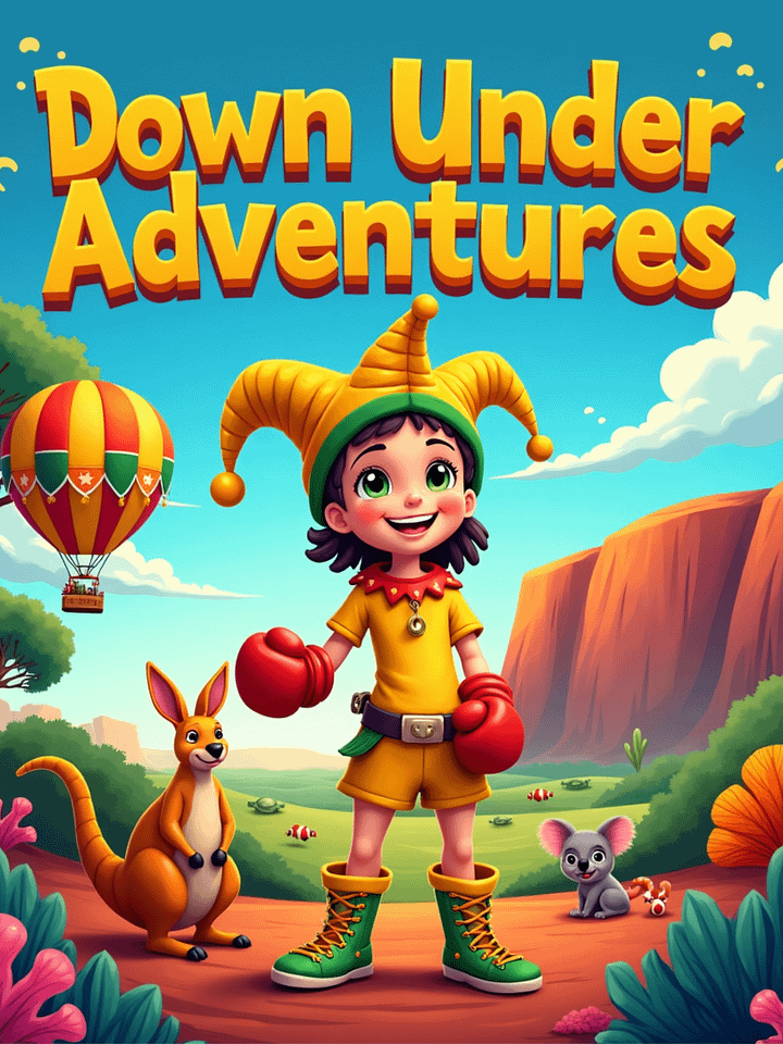 🐨🌏 Down Under Adventures – Illustrated Storybook with JessyJesty product image (1)