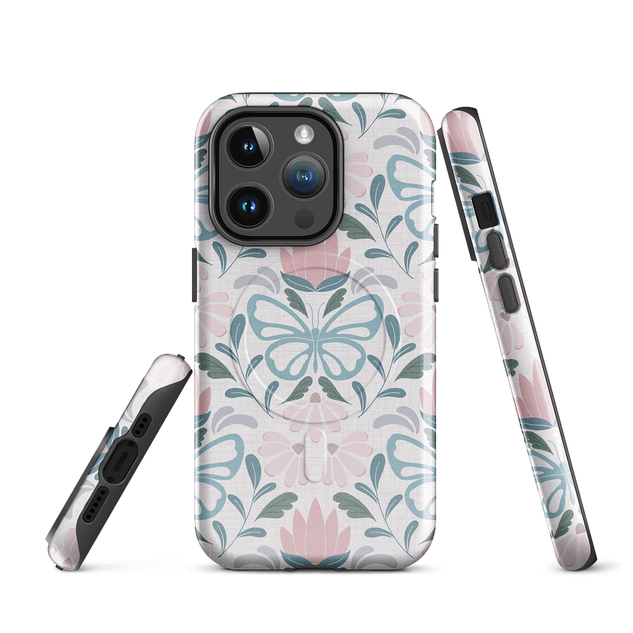 Butterfly Blooms MagSafe Tough Case for iPhone product image (1)