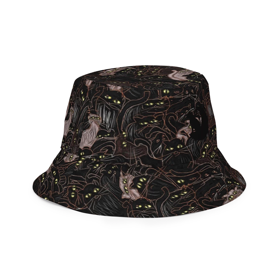 Abstract and Black Cats Bucket Hat product image (4)