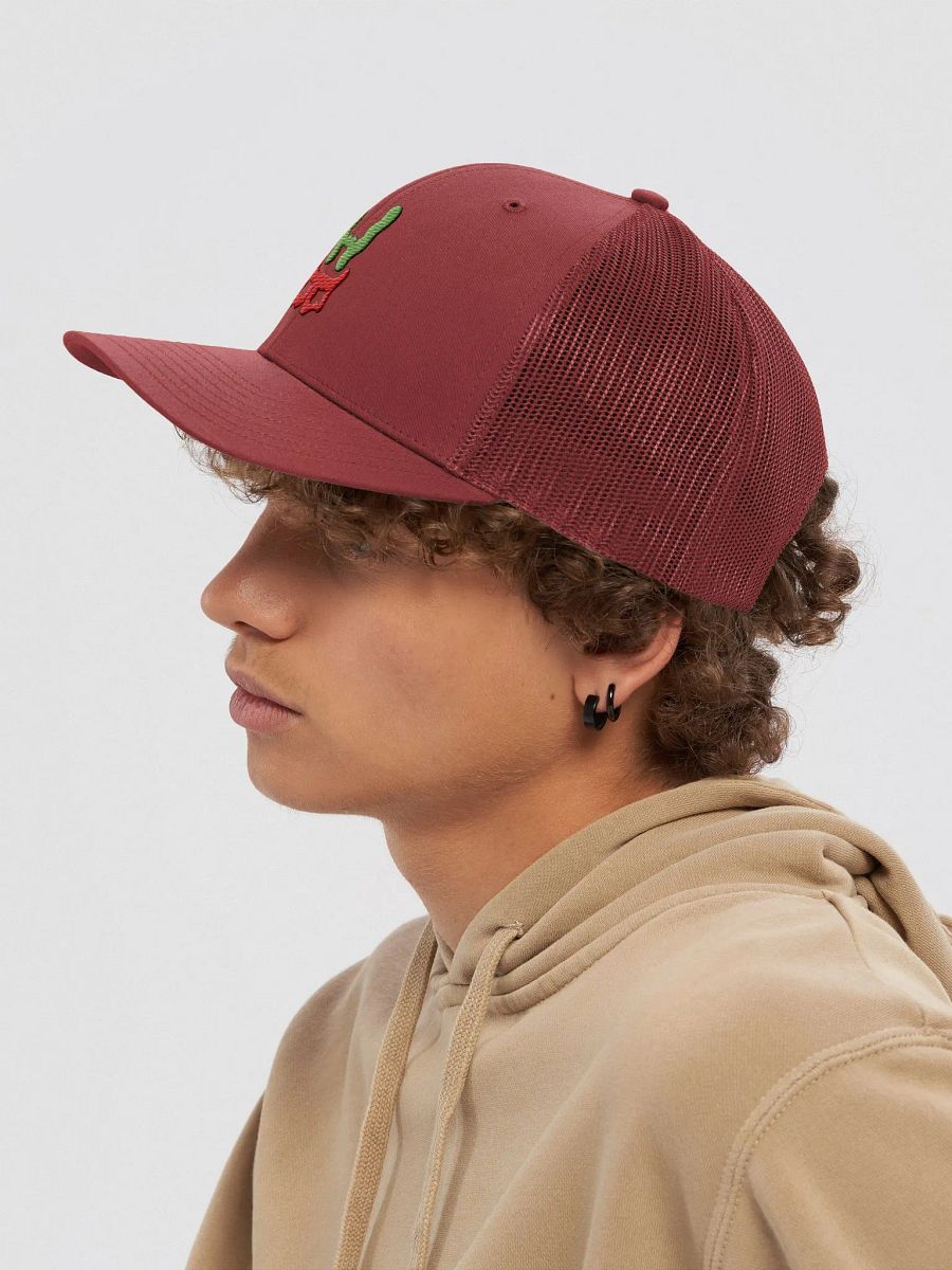 Plain Weird Bill Trucker Hat product image (34)