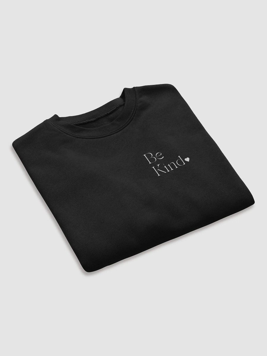 Be Kind All Around Crop Crew White product image (7)