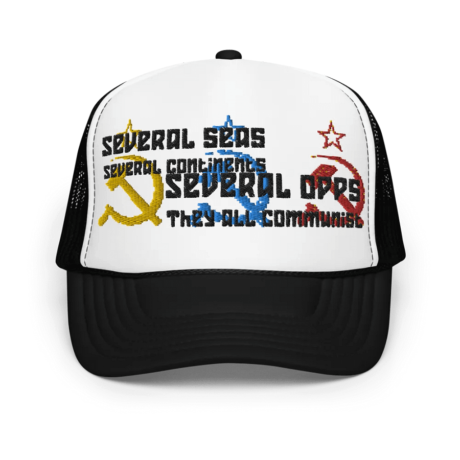 DOWN W COMMUNISM HAT product image (17)