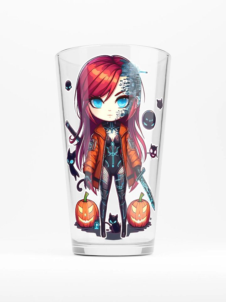 RIFTS: Eden - Cyber Knight Pint Glass product image (1)