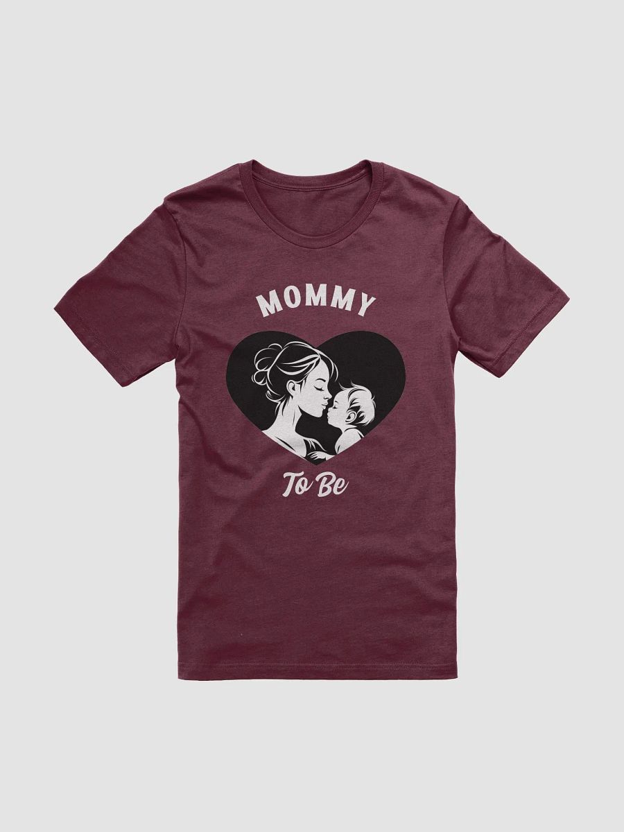 "Mommy to Be" Maroon t-shirt product image (1)