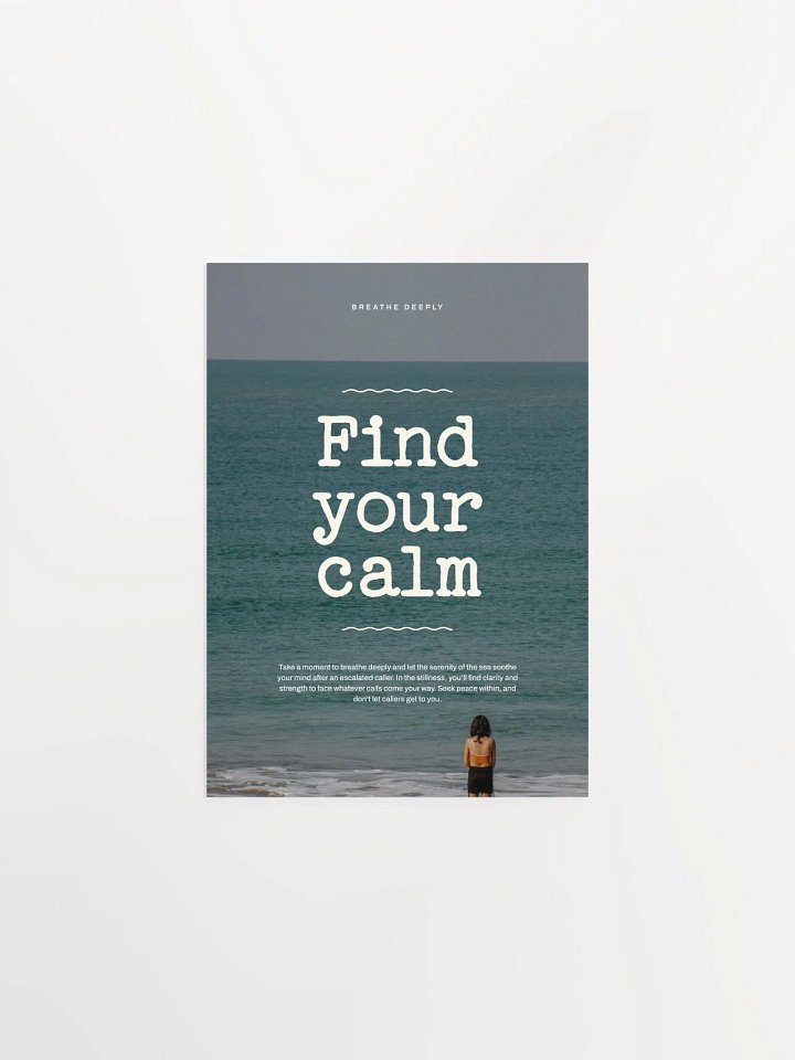 Find Your Calm Poster product image (5)