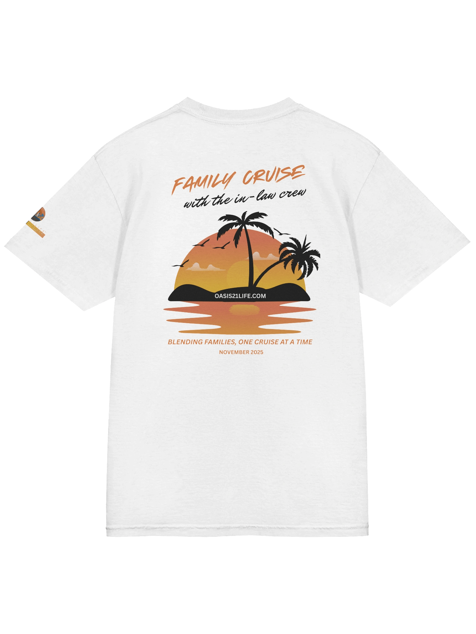 Sunset Oasis Paradise T-Shirt Nov 2025 product image (2)