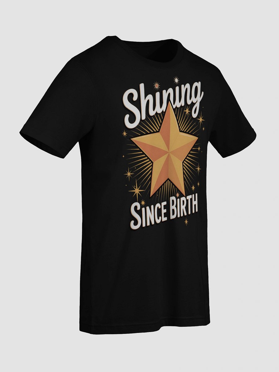 Golden Star 'Shining Since Birth' T-Shirt product image (87)