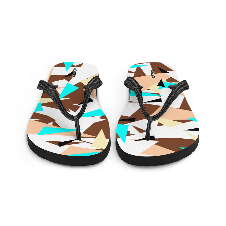 Geometric Bliss Flip-Flops product image (4)