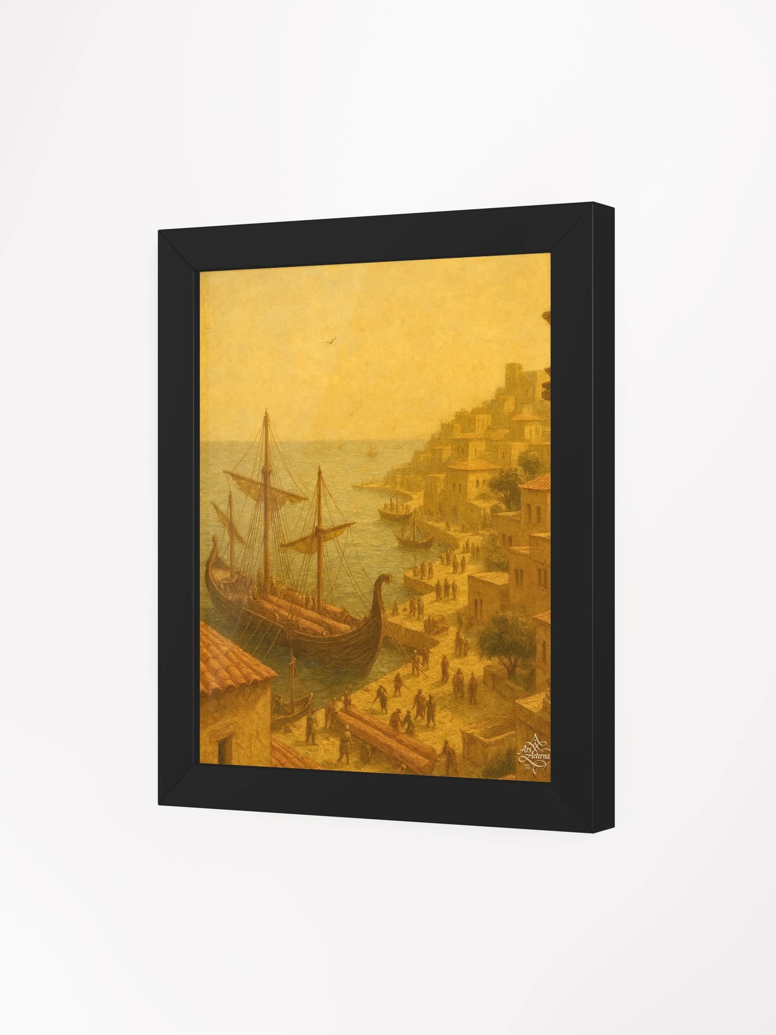 Toward the Open Sea – Framed Matte Print product image (3)