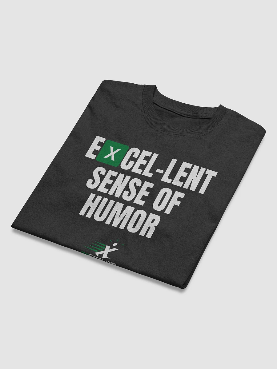 EXCEL-lent Sense of Humor - Black T-Shirt product image (5)