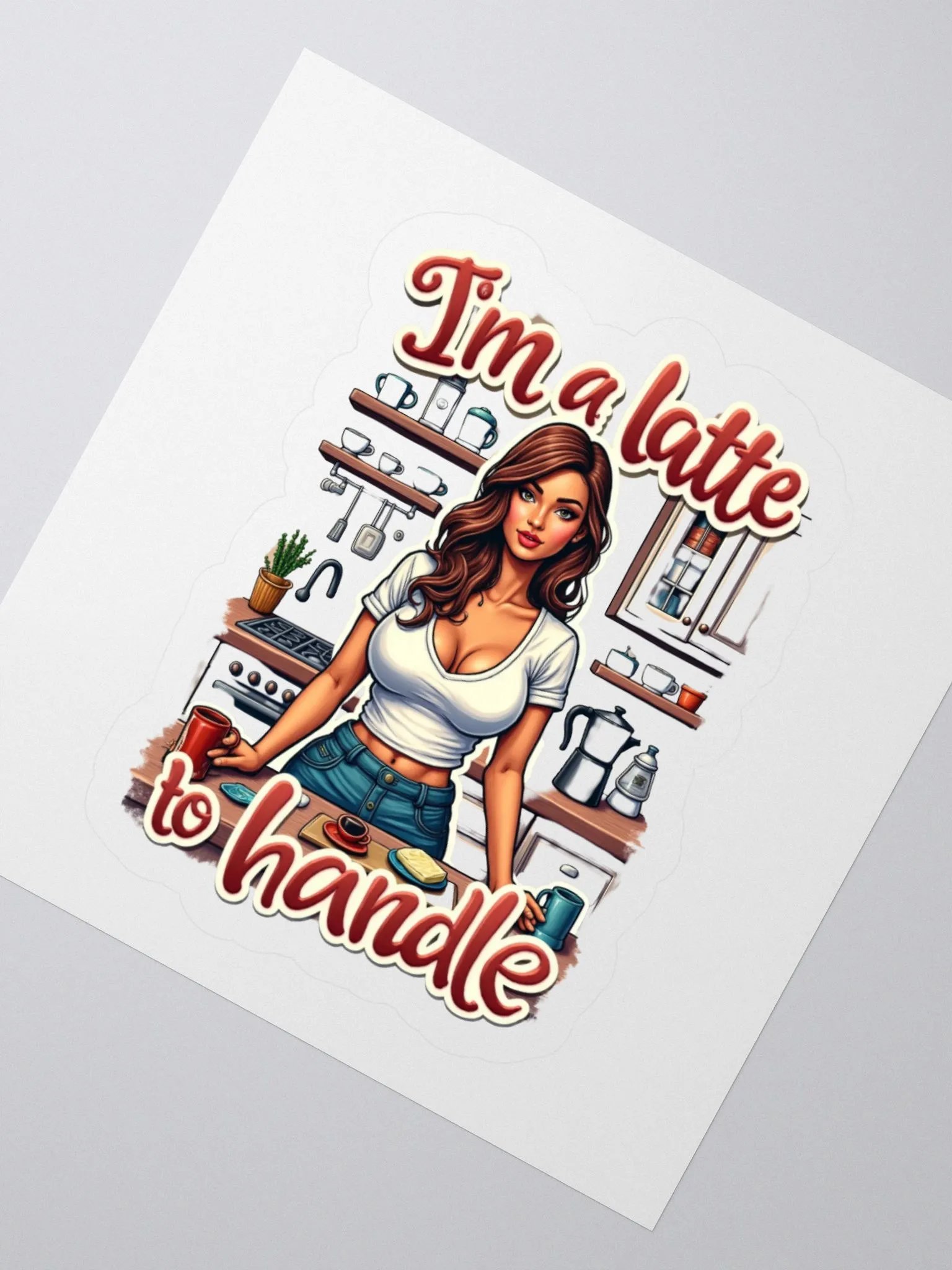 Latte to Handle Dream Sticker Set product image (2)