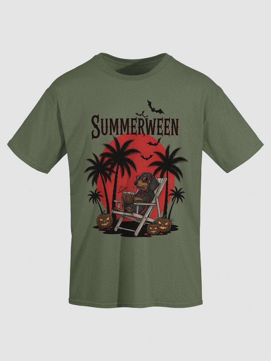 Summerween Vampire Dachshund T-Shirt product image (7)