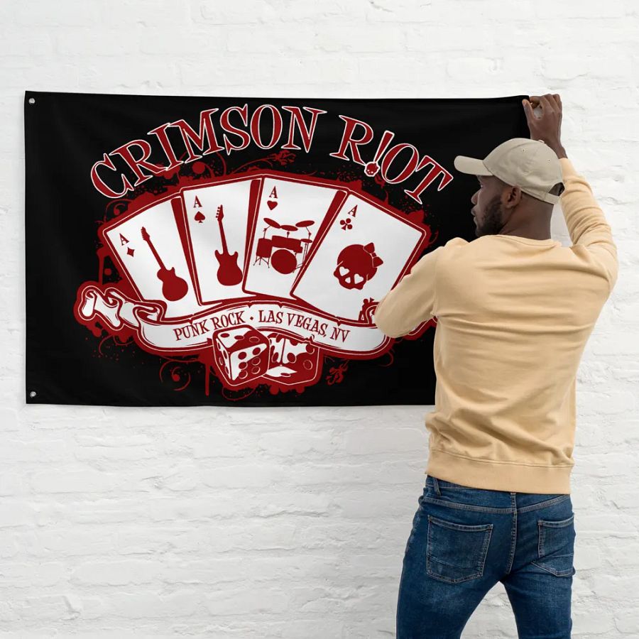 CRIMSON RIOT FLAG product image (11)