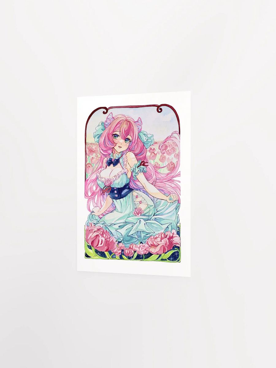 Oki in Tulips Print product image (2)