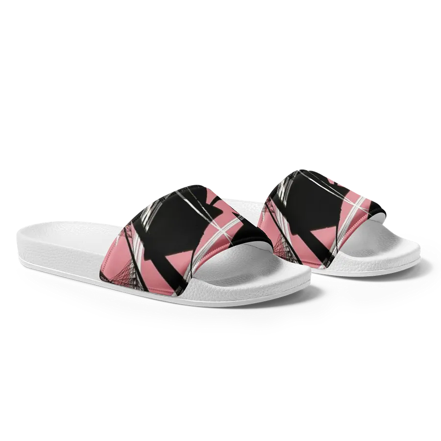 CN | WOMEN’S MONO LÁVINCI™ 'MX WAVY PINK/WHITE/BLACK - WOMEN’S SLIDES product image (1)