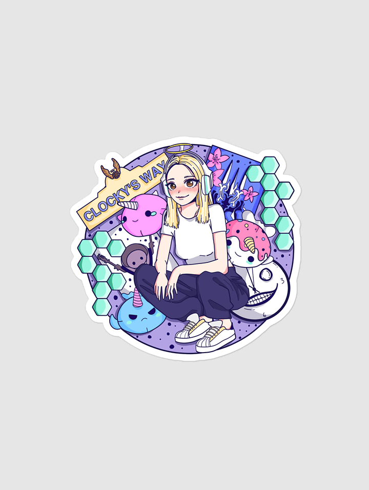 [ClockworkTimezone] Bubble-free stickers product image (1)