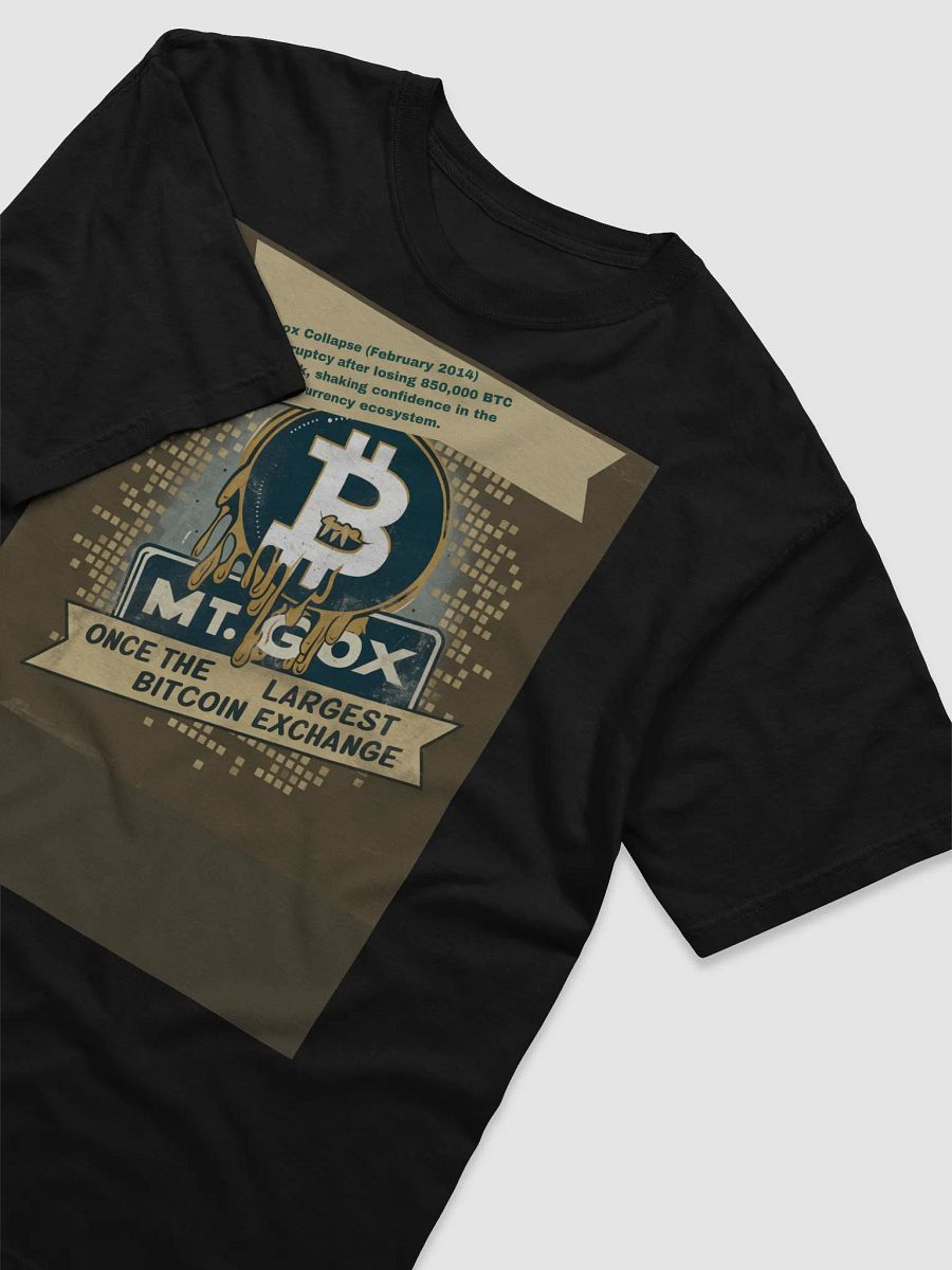 Mt. Gox Meltdown Bitcoin T-Shirt product image (11)