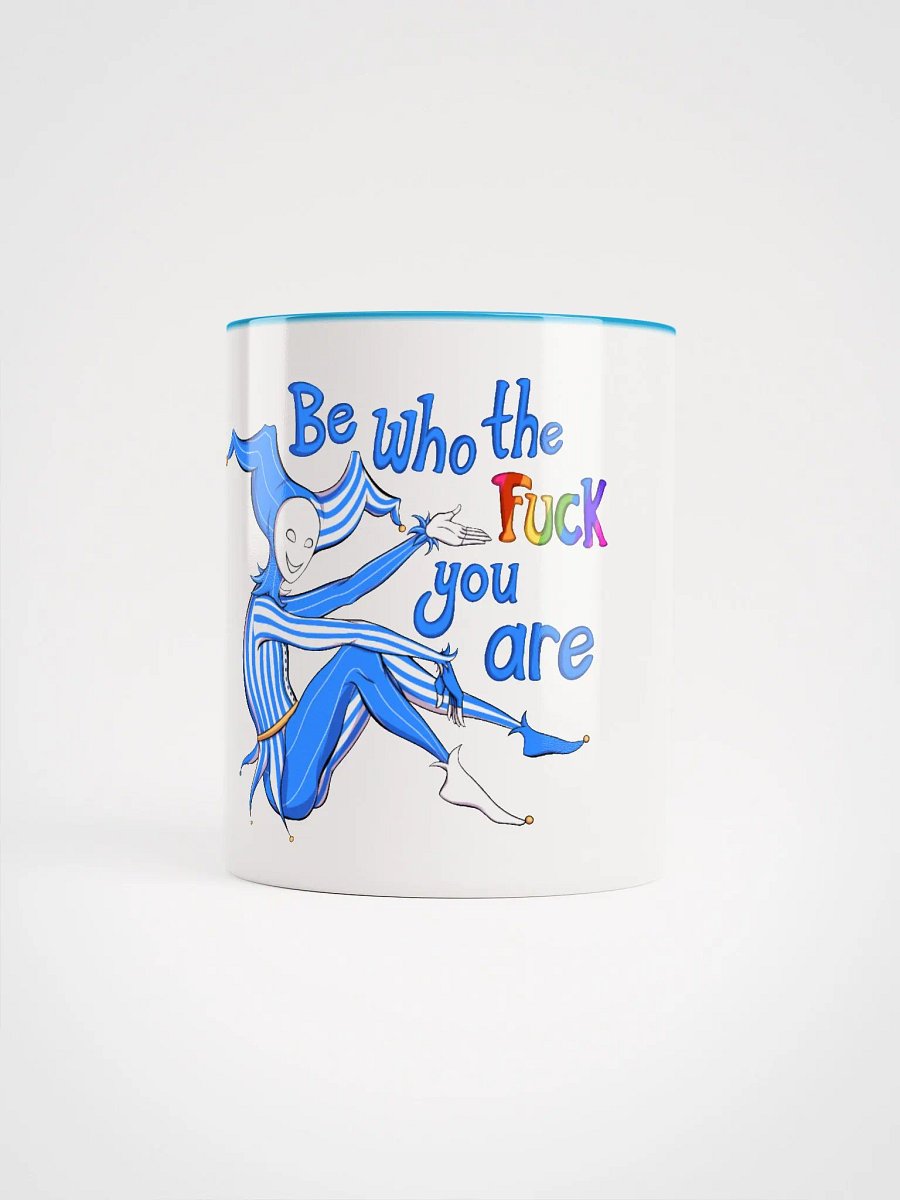 Be Who The Fuck Your Are Blue Jester Mug product image (5)
