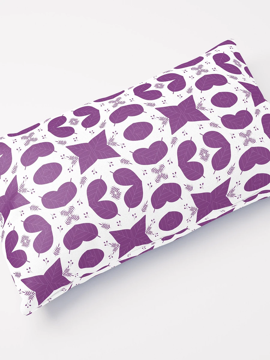 Purple Leaf Patterned Pillow product image (11)