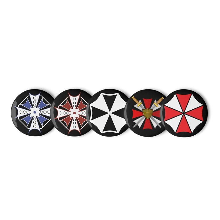 Resident Evil Organizations Pin Set 4 product image (1)