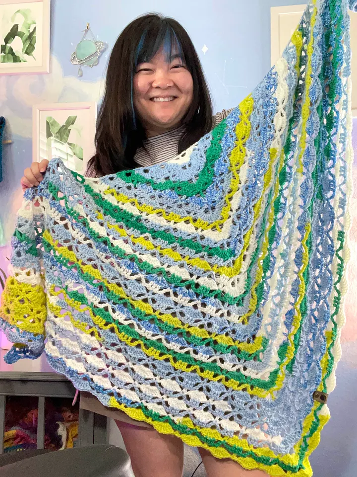 Crochet Beach Shawl product image (2)