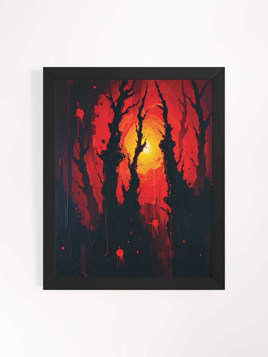 Eclipse of Flames Framed Print product image (9)