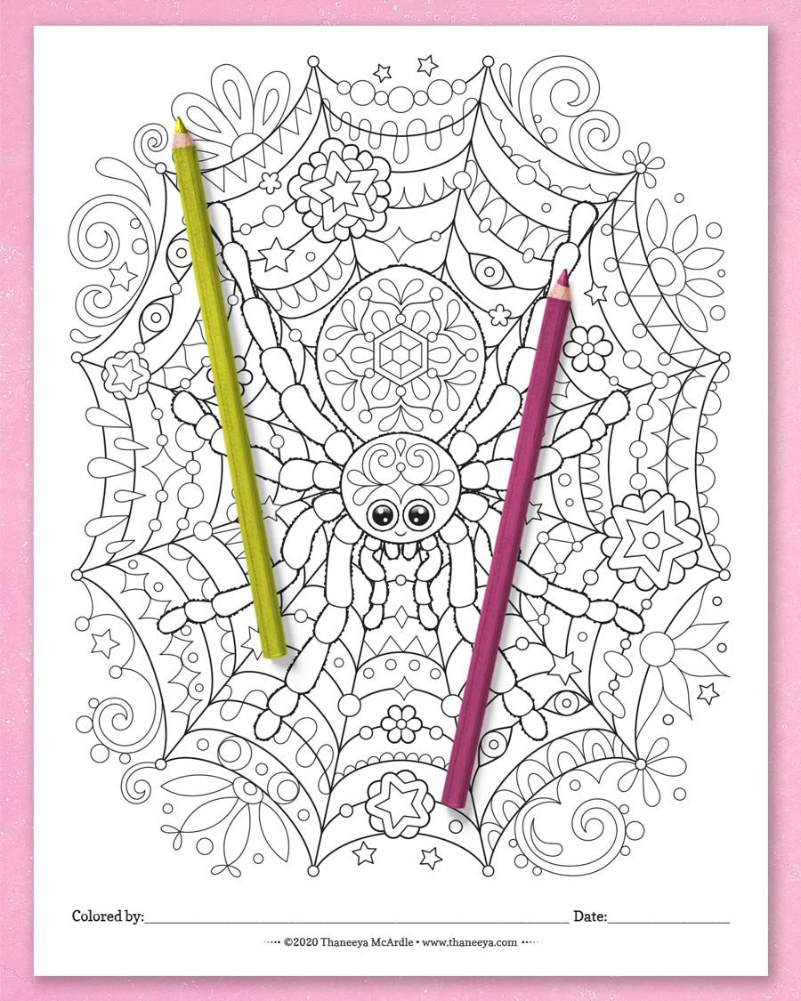 Halloween Coloring Pages product image (4)