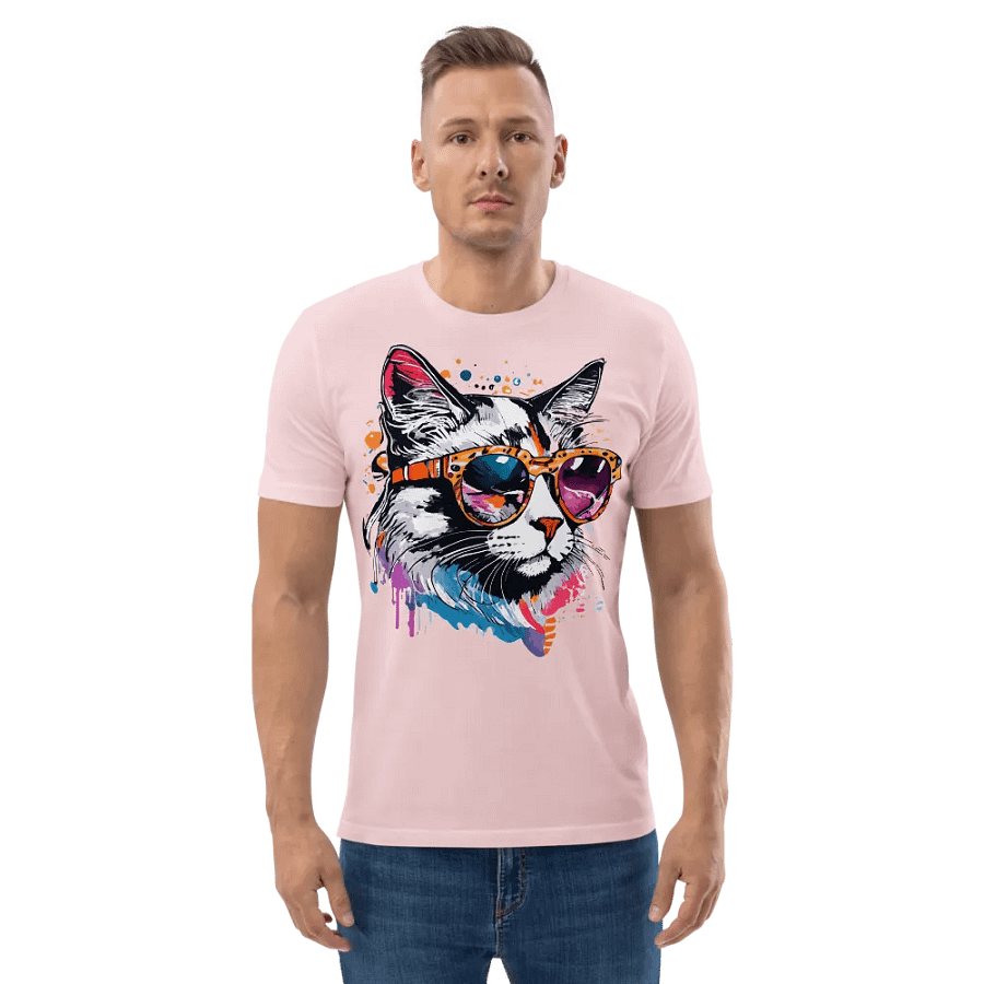 Colorsplash Hippie Katze 6 , Shirt product image (6)