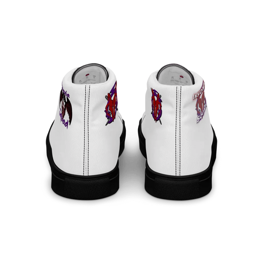 Women's White Insomnia Squad Canvas Hi-Tops product image (5)