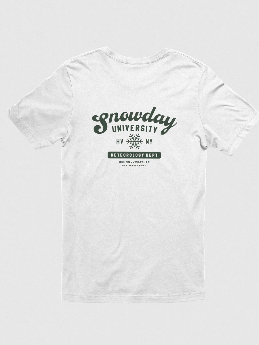 Snowday University t-shirt - white product image (2)