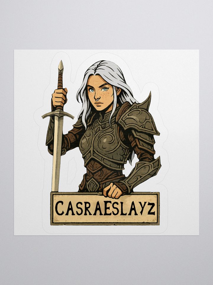 CasRae Oblivion Simple Sticker product image (1)