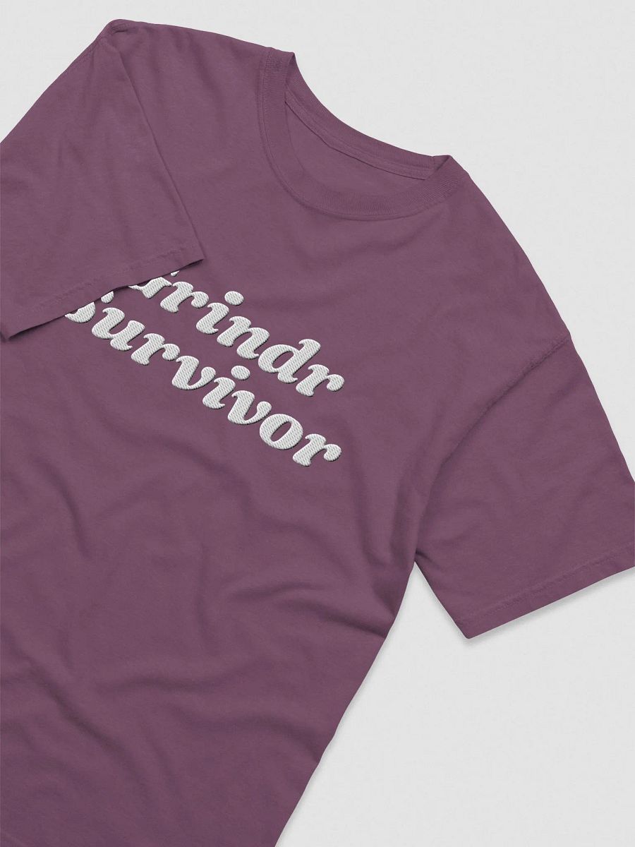'Grindr Survivor' Embroidered Tee product image (3)