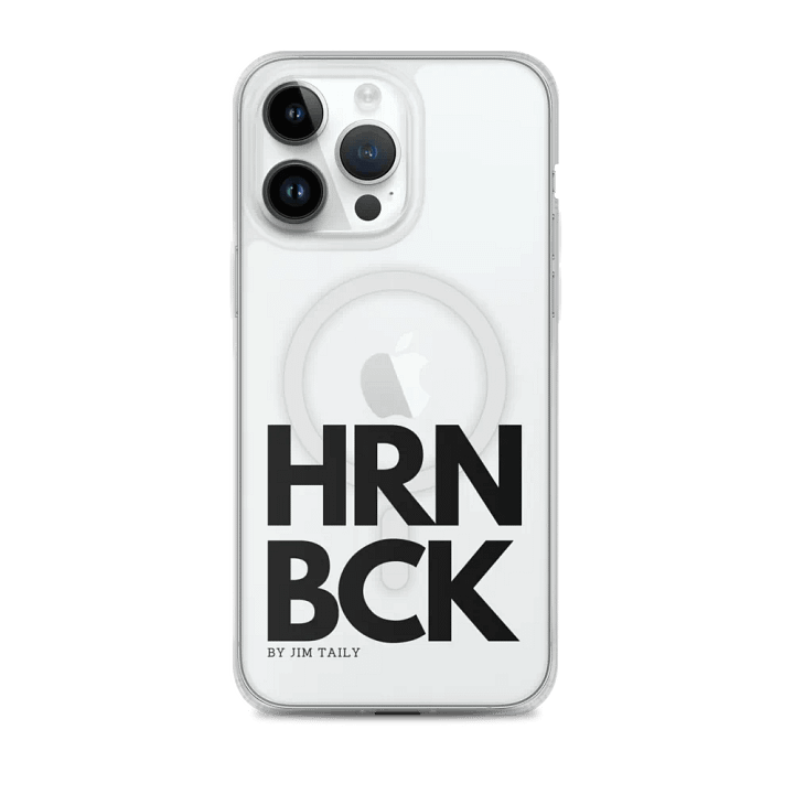 HRNBCK CASE IPHONE – Original Transparent Edition MagSafe® product image (1)