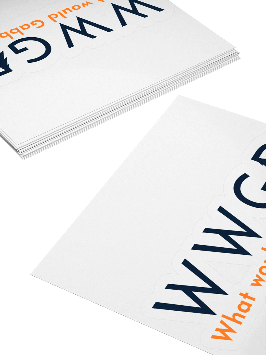 "What Would Gabbro Do?" Sticker product image (4)