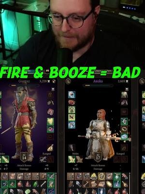 Fire + Booze = Bad | Gnome Barbarian  #baldursgate3 #baldursgate3clip #baldursgate3gameplay #twitch #twitchstreamer #twitchclips #twitchmoments