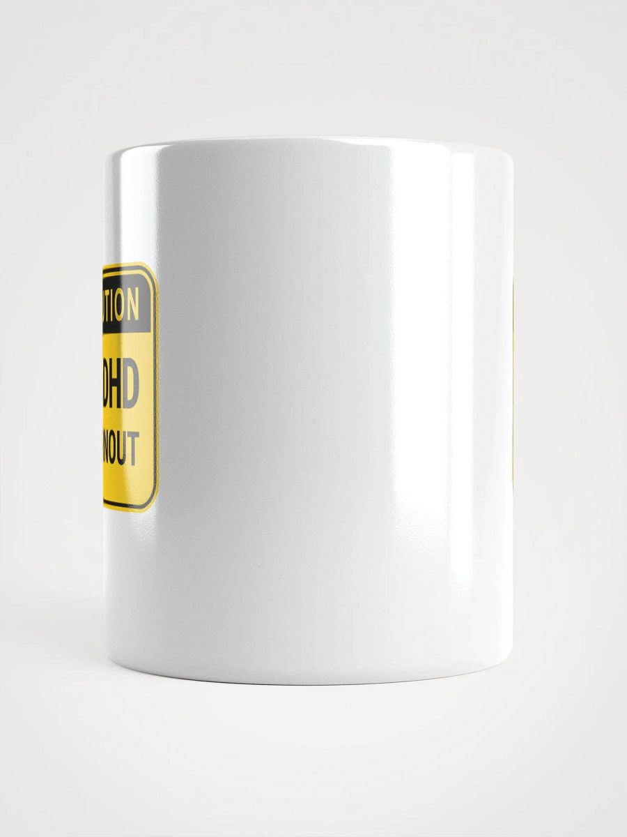 CAUTION: AuDHD BURNOUT Ceramic Mug product image (5)